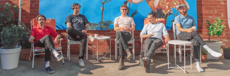 An image of the band Rolling Blackouts Coastal Fever